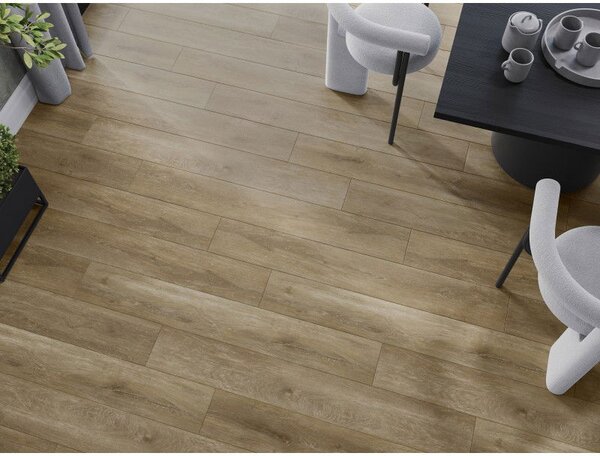 Mexen Clermont panele winylowe 1240 x 182 mm SPC 6,5 mm, podkład IXPE 1,5 mm, 4 V-Fuga, Dąb - F1053-1240-182-505-4V1-01