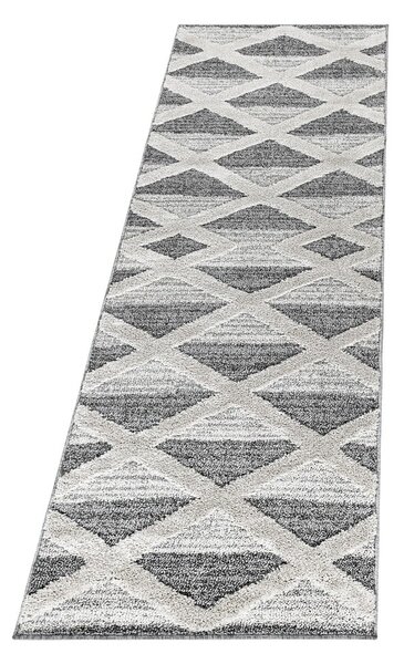 Szary chodnik 80x250 cm Pisa – Ayyildiz Carpets