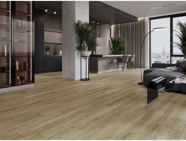 Mexen Clermont panele winylowe 1240 x 182 mm SPC 6,5 mm, podkład IXPE 1,5 mm, 4 V-Fuga, Dąb - F1053-1240-182-505-4V1-01