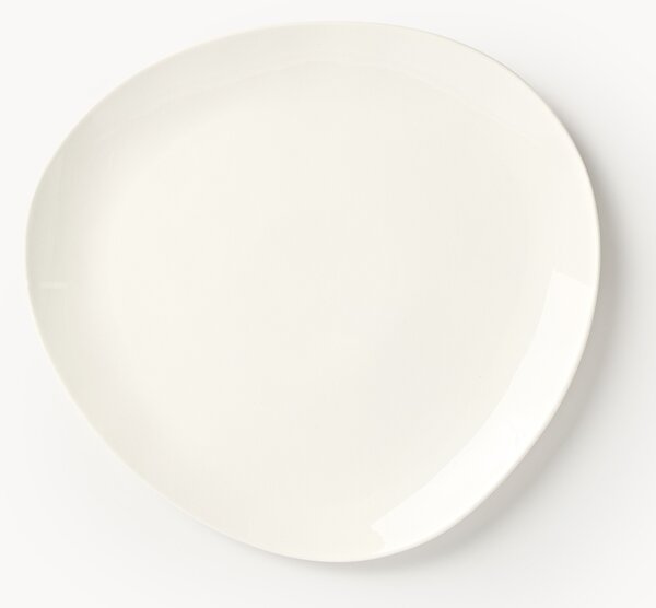 Talerz z porcelany o organicznym kształcie Joana