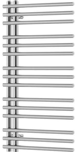 Mexen Neptun grzejnik łazienkowy dekoracyjny 900 x 500 mm, 291 W, chrom - W101-0900-500-00-01