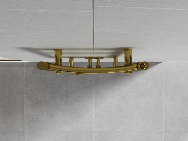 Mexen Ares grzejnik łazienkowy 500 x 400 mm, 142 W, złoty - W102-0500-400-00-50
