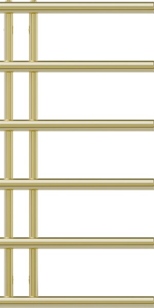 Mexen Jukon grzejnik łazienkowy dekoracyjny 988 x 500 mm, 246 W, złoty - W116-0988-500-00-50