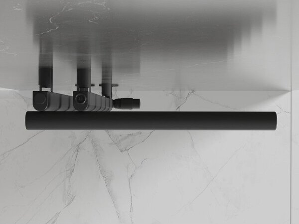 Mexen Jukon grzejnik łazienkowy dekoracyjny 988 x 500 mm, 461 W, antracyt - W116-0988-500-00-66