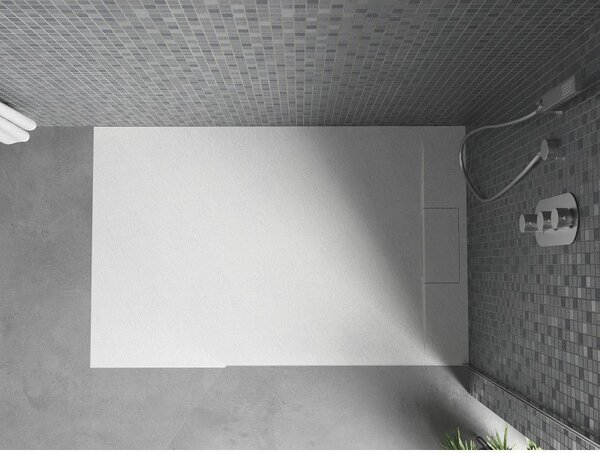 Mexen Otto brodzik prostokątny SMC 140 x 70 cm, biały - 4N107014