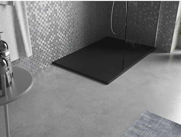 Mexen Otto brodzik prostokątny SMC 100 x 90 cm, czarny - 4N709010