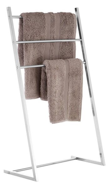 Metalowy stojak na ręczniki w kolorze srebra Dara – Premier Housewares