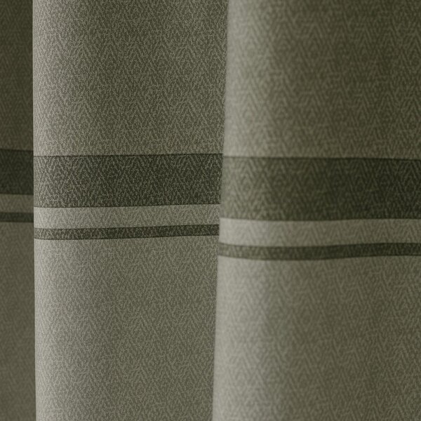 Zielone zasłony zestaw 2 szt. 117x137 cm Melville – Catherine Lansfield