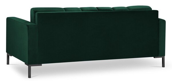 Ciemnozielona aksamitna sofa Cosmopolitan Design Bali