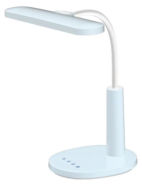Niebieska lampka biurkowa z trybem oświetlenia nocnego - A510 W2-C40