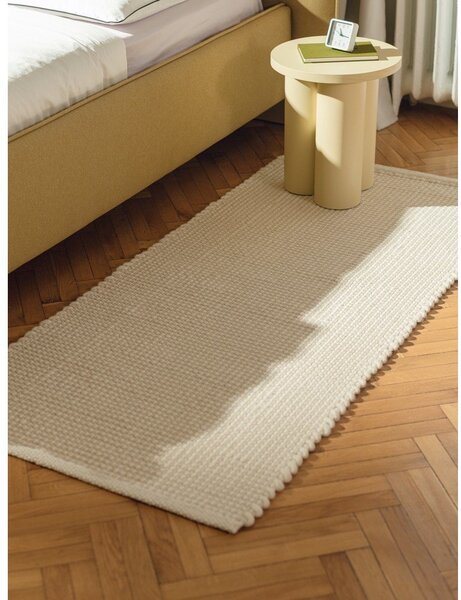 Beżowy wełniany dywan tkany ręcznie 200x300 cm Talo – noo.ma