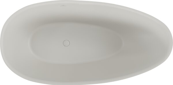 Mexen Milano wanna wolnostojąca z konglomeratu 150 x 82 cm, beton mat - 57301508561