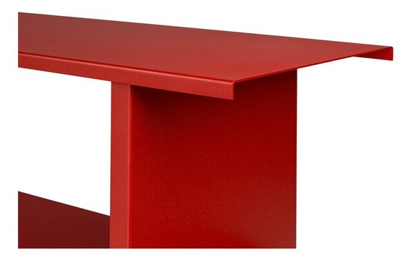 Czerwony metalowy regał 120x156x37 cm Hes – noo.ma