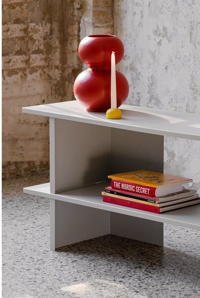 Czerwony ceramiczny wazon (wysokość 36 cm) Tuga – noo.ma