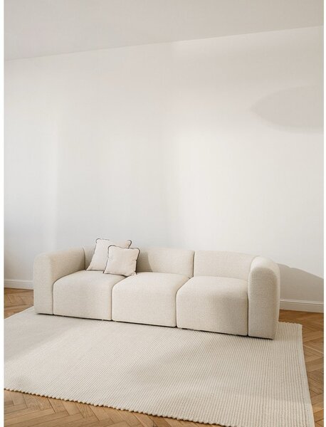 Beżowy wełniany dywan tkany ręcznie 200x300 cm Talo – noo.ma