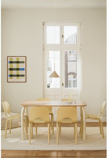 Stół z blatem w dekorze dębu 80x140 cm Meko – noo.ma