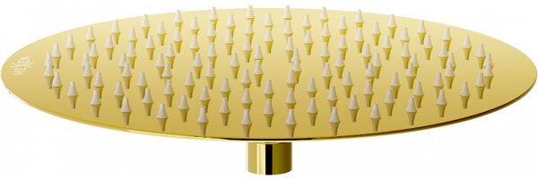 Mexen Slim deszczownica 25 cm, złota - 79225-50