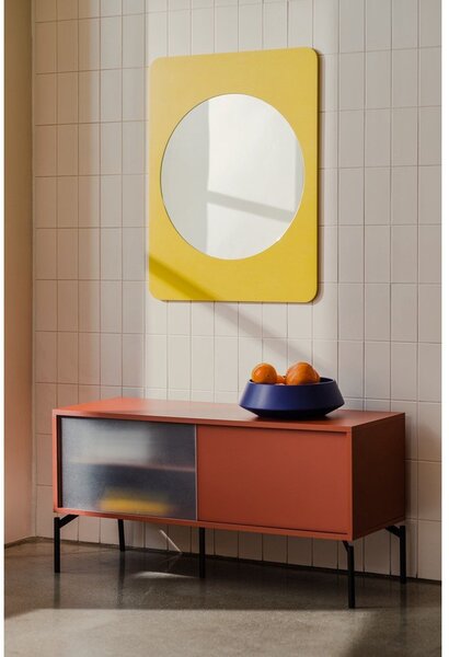 Szafka pod TV w kolorze terakoty 116x55x42 cm Met Mini – noo.ma