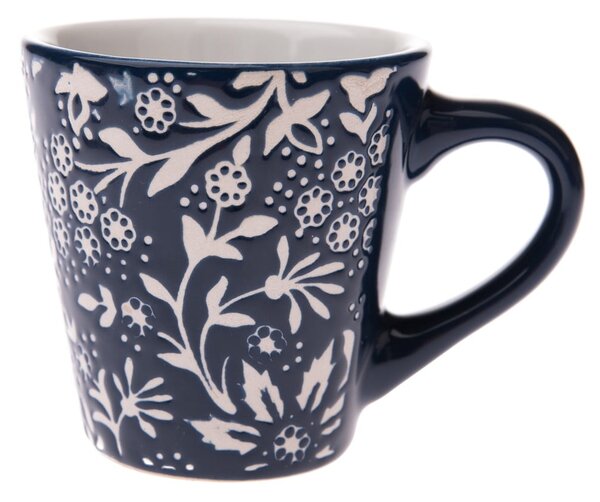Niebieski kubek ceramiczny 80 ml Bloom – Dakls