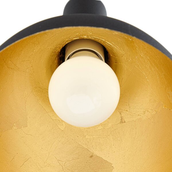 Lampa wisząca Cosmina Arcchio, możliwość ściemniania, czarny, kuchnia, metal, nowoczesny