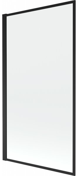 Mexen Alex parawan nawannowy 1-skrzydłowy 80 x 140 cm, czarna ramka fix - 893-080-000-70-70