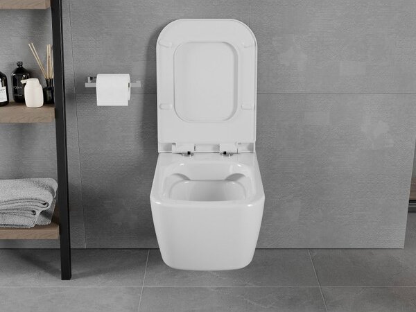 Mexen Elis miska wc Rimless, biała połysk - 3391XX00