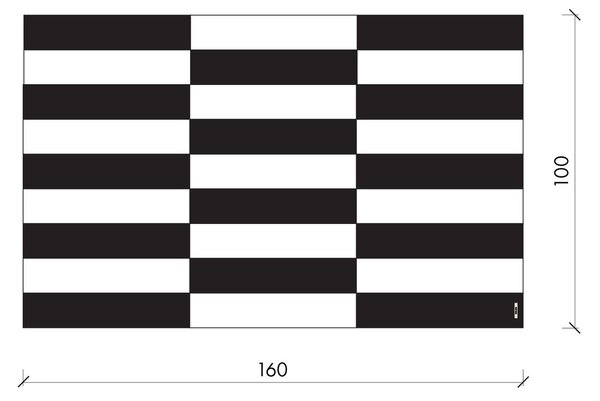 Żółty bawełniany ręcznik plażowy 100x160 cm Su – noo.ma