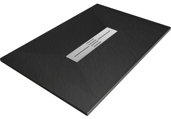 Mexen Toro brodzik prostokątny SMC 100 x 70 cm, czarny - 43707010