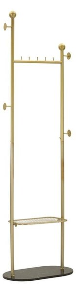 Metalowy wieszak w kolorze złota 48x178 cm Olaf – Mauro Ferretti