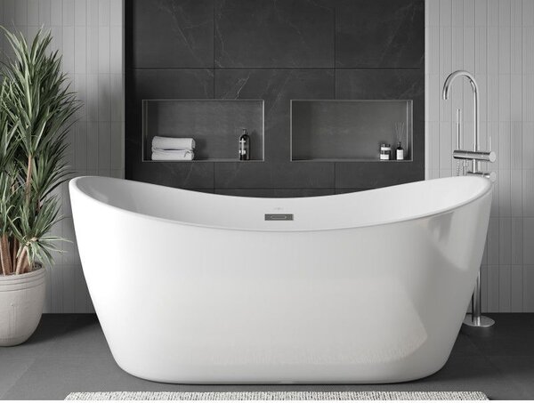 Mexen X-Wall-NR półka wnękowa bez kołnierza 60 x 30 cm, inox - 1911603010