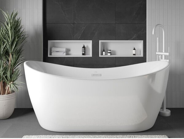 Mexen X-Wall-R półka wnękowa z kołnierzem 60 x 20 cm, biała - 1920602010
