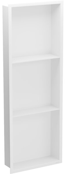 Mexen X-Wall-R półka wnękowa z kołnierzem i półką 90 x 30 cm, biała - 1920903010S