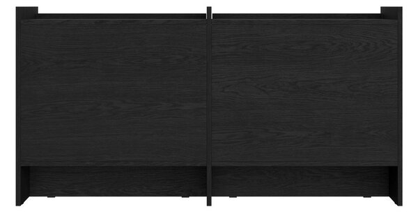 Czarna komoda 146x76x51 cm Hido – noo.ma