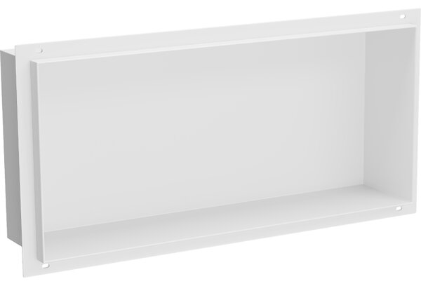 Mexen X-Wall-NR półka wnękowa bez kołnierza 45 x 20 cm, biała - 1921452010