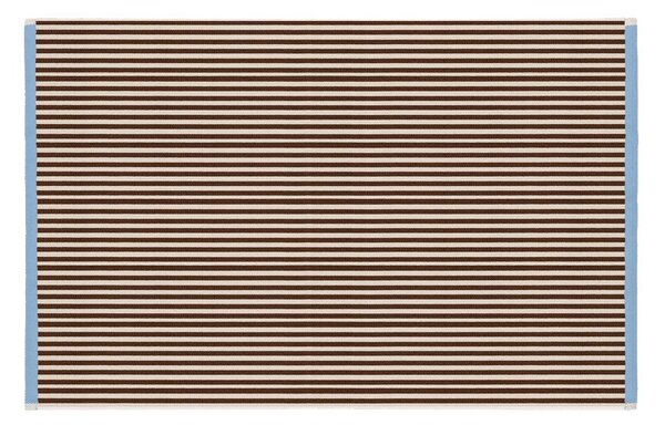 Brązowy/kremowy bawełniany ręcznik frotte 50x80 cm Gobo – noo.ma