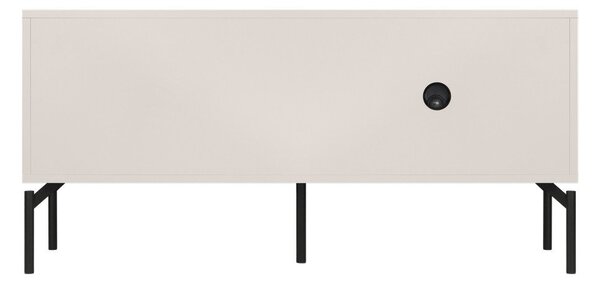 Szarobeżowa szafka pod TV 116x55x42 cm Met Mini – noo.ma
