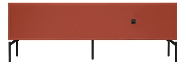 Szafka pod TV w kolorze terakoty 160x60x42 cm Met – noo.ma