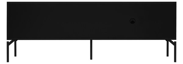 Czarna szafka pod TV 160x60x42 cm Met – noo.ma