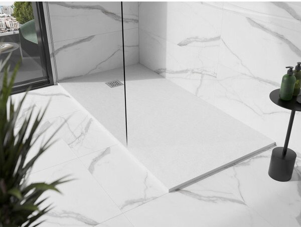 Mexen Stone+ brodzik kompozytowy prostokątny 200 x 100 cm, biały - 44101020