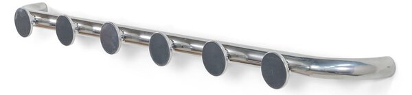 Metalowy wieszak ścienny w kolorze srebra 75 cm Retro – Spinder Design