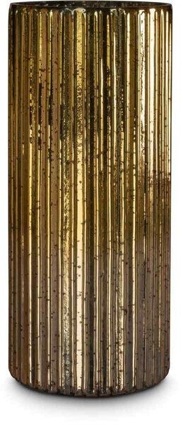 SPARKLE Shiny Gold Lampion - Wazon Prosty - ⌀-15 ↕36