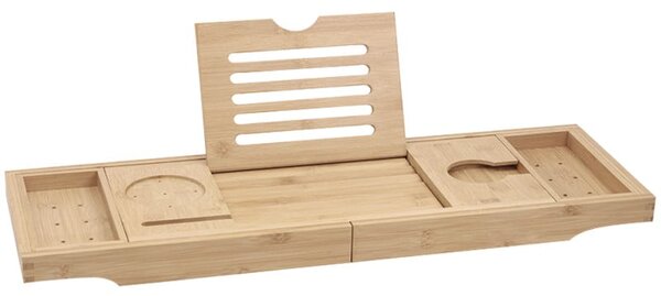 Mexen Bamboo półka na wanne 70-105 cm, bambus natural - 701170-00
