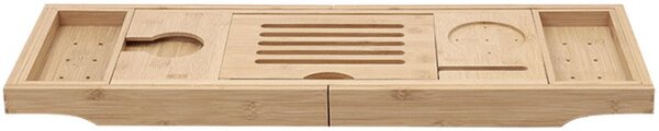 Mexen Bamboo półka na wanne 70-105 cm, bambus natural - 701170-00