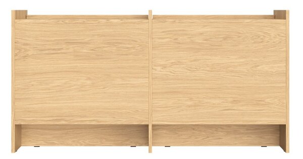 Komoda w dekorze dębu w naturalnym kolorze 146x76x51 cm Hido – noo.ma