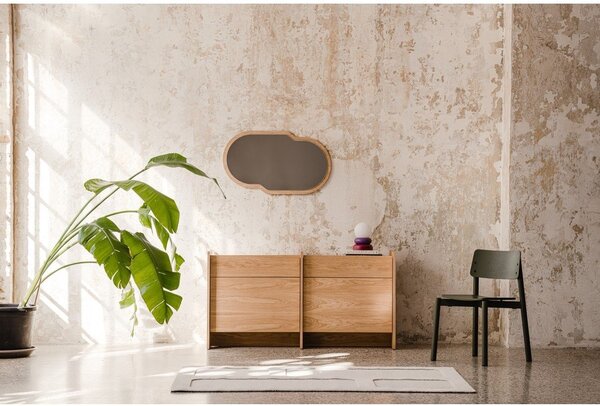 Komoda w dekorze dębu w naturalnym kolorze 146x76x51 cm Hido – noo.ma