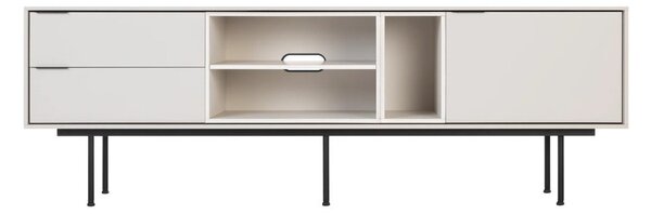 Szarobeżowa szafka pod TV 189x61x42 cm Mod – noo.ma