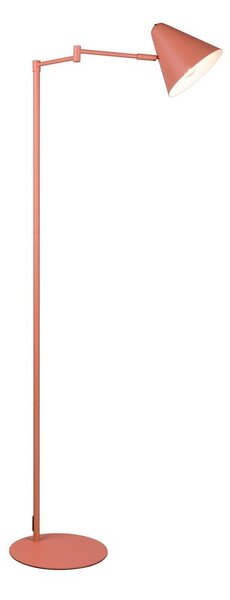 Pomarańczowa lampa stojąca z elastyczną konstrukcją (wysokość 126,5 cm) Cosima – Trio