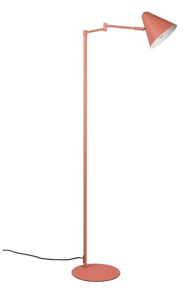 Pomarańczowa lampa stojąca z elastyczną konstrukcją (wysokość 126,5 cm) Cosima – Trio