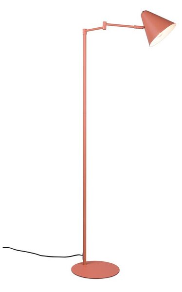 Pomarańczowa lampa stojąca z elastyczną konstrukcją (wysokość 126,5 cm) Cosima – Trio
