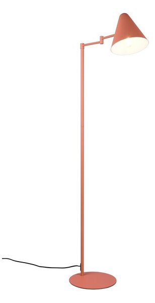 Pomarańczowa lampa stojąca z elastyczną konstrukcją (wysokość 126,5 cm) Cosima – Trio